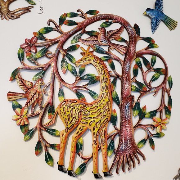 Giraffe Wall Art - Picture 1 of 4